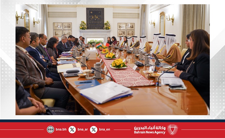 عقد اجتماع الدورة الخامسة للجنة الوزارية البحرينية الهندية المشتركة